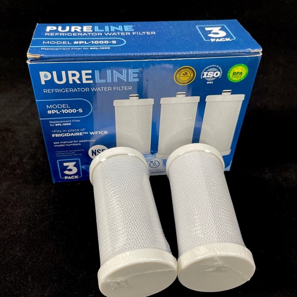 Pureline Refrigerator Replacement Water Filters - PL-1000-S for Frigidaire - Picture 3 of 7
